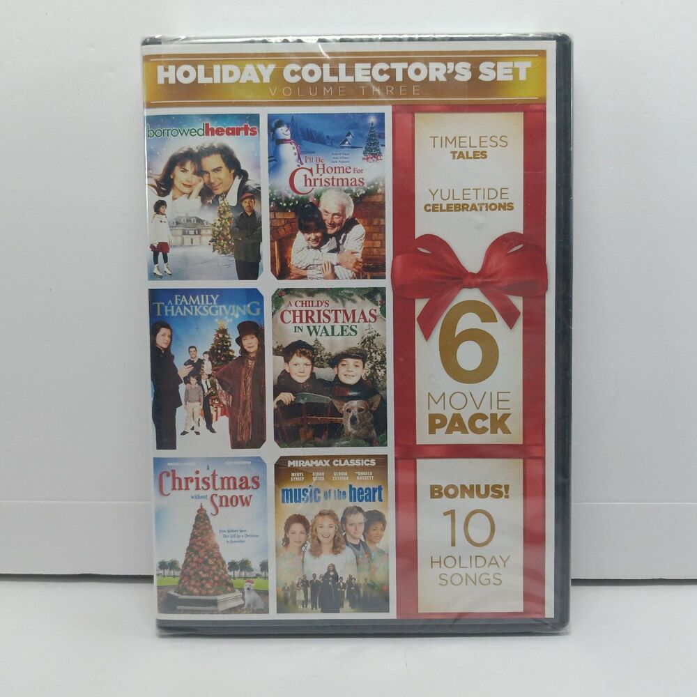 Holiday Collectors Set Volume 3  DVD 6-Movie Pack NEW SEALED